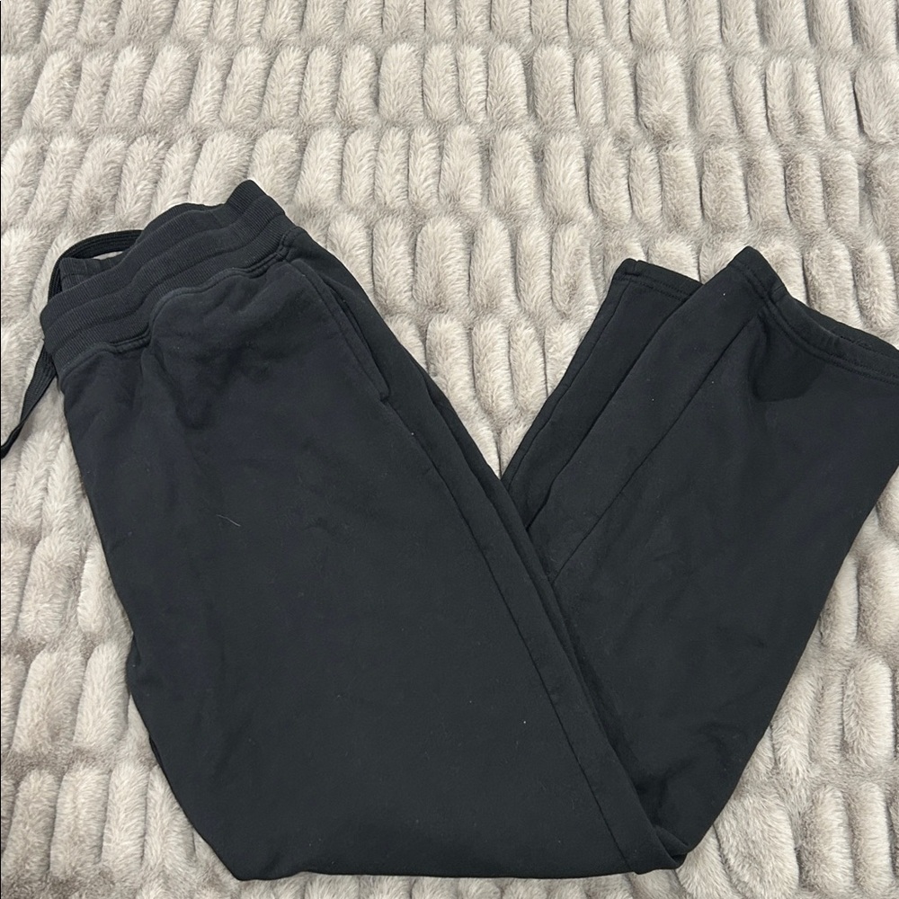 American Tall Black Straight Leg Sweatpant